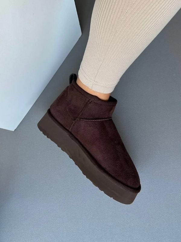 KALIN TABAN KÜRKLÜ BOT KAHVE