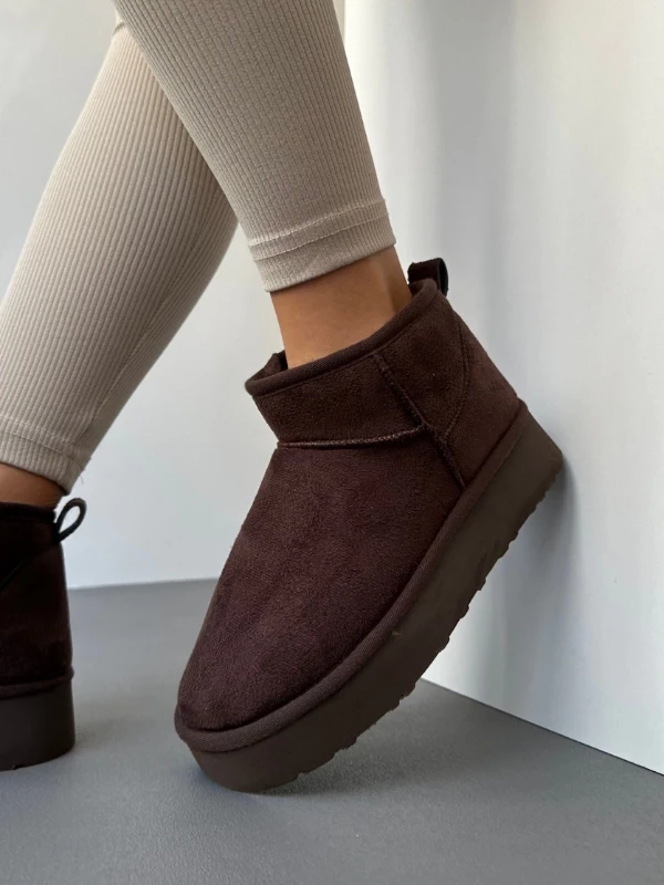 KALIN TABAN KÜRKLÜ BOT KAHVE