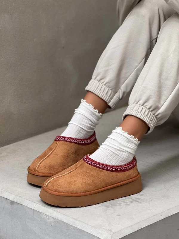 KALIN TABAN KÜRKLÜ TERLİK TABA