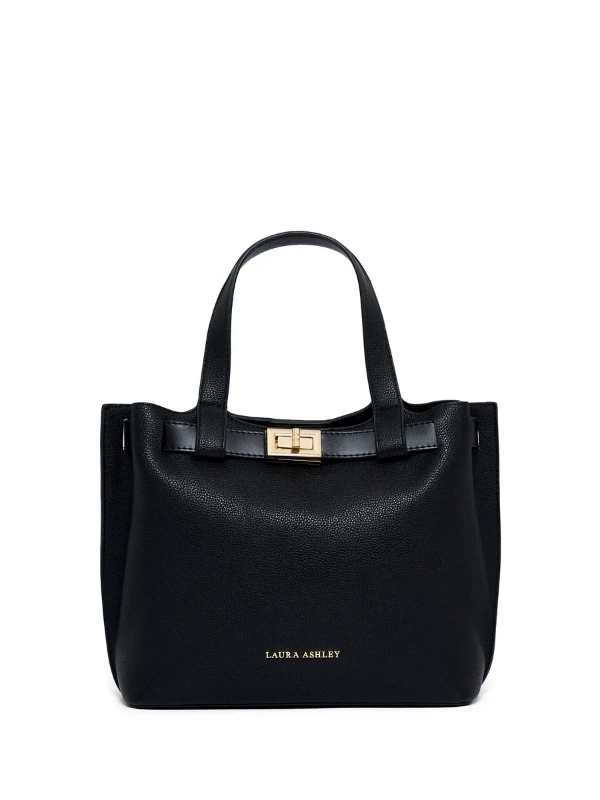 Laura Ashley Büyük Boy Kadın Çantası SİYAH