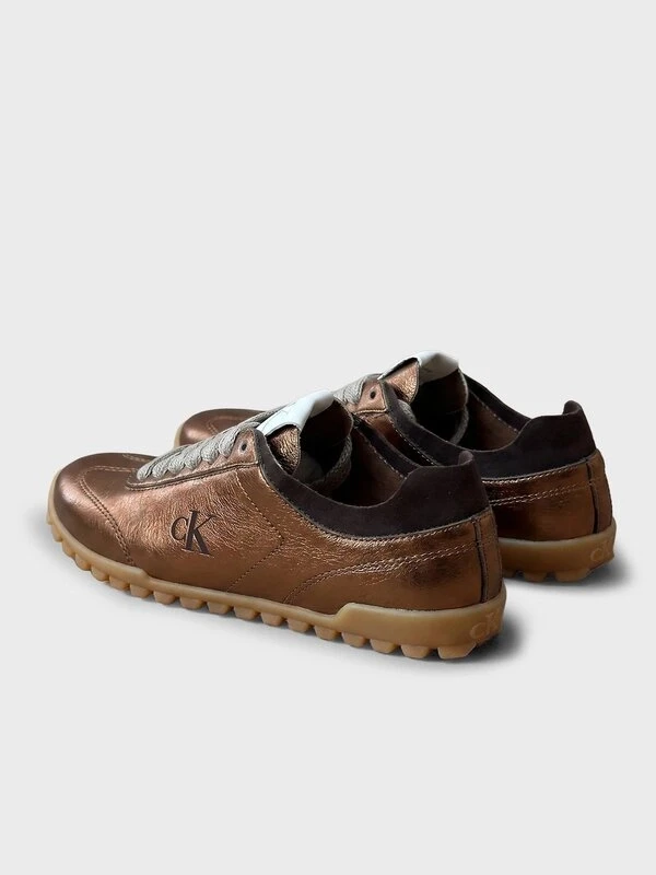 Calvin Klein Low Profıle Sneaker Met BRONZ