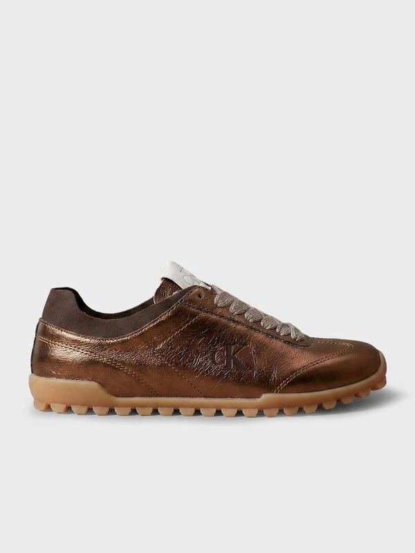 Calvin Klein Low Profıle Sneaker Met BRONZ