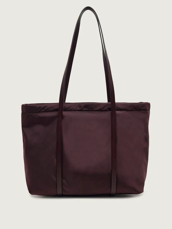 Calvin Klein Nylon Medıum Tote BORDO