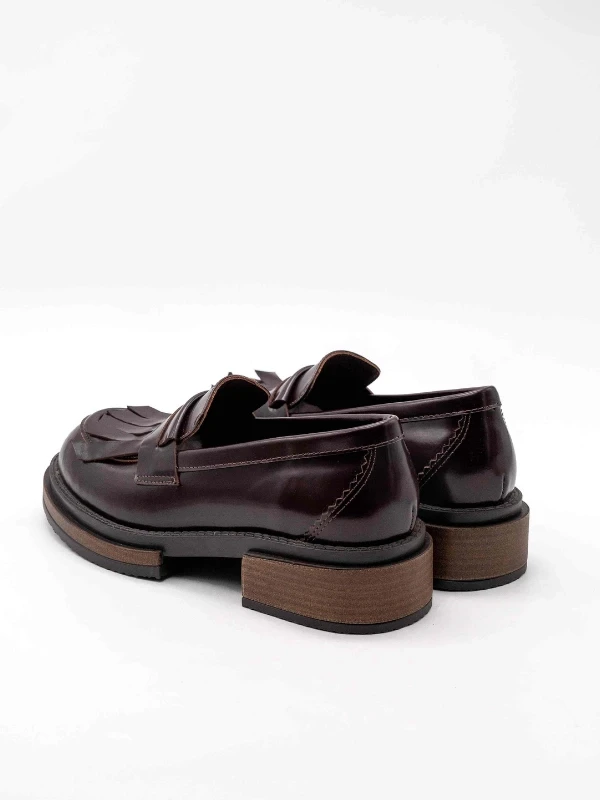 ÖZEL TABAN DERİ LOAFER KAHVE