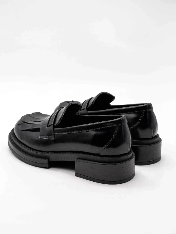 ÖZEL TABAN DERİ LOAFER SİYAH