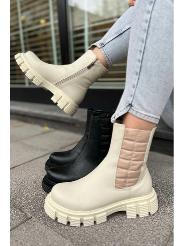 PARAŞÜT DETAYLI  CHELSEA BOT BEJ