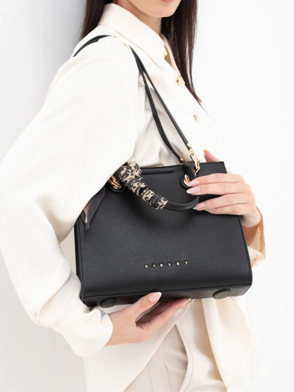 Sisley Kadın Çanta SİYAH-BORDO