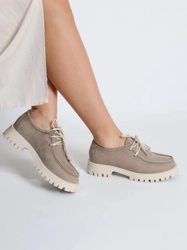 SİSLEY MODEL DERİ LOAFER BEJ