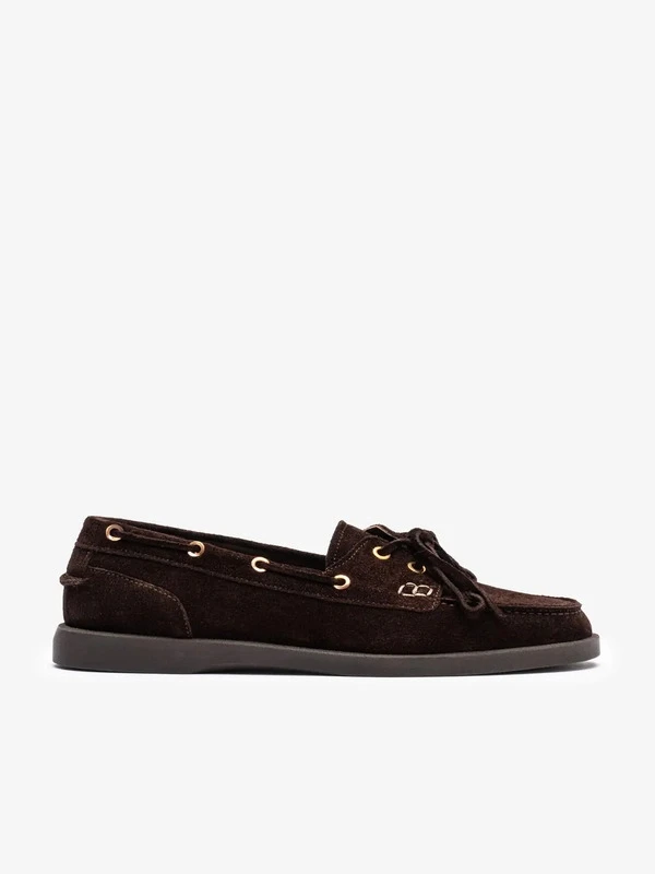SÜET DERİ LOAFER KAHVE