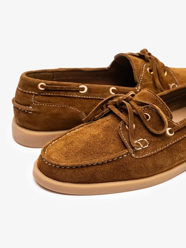 SÜET DERİ LOAFER TABA