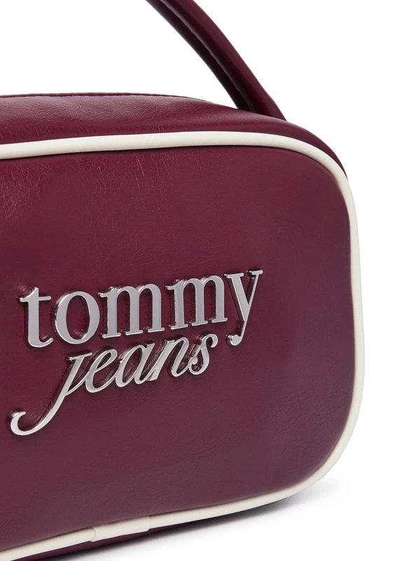 Tommy Hilfiger Bold Scrıpt Camera Bag BORDO