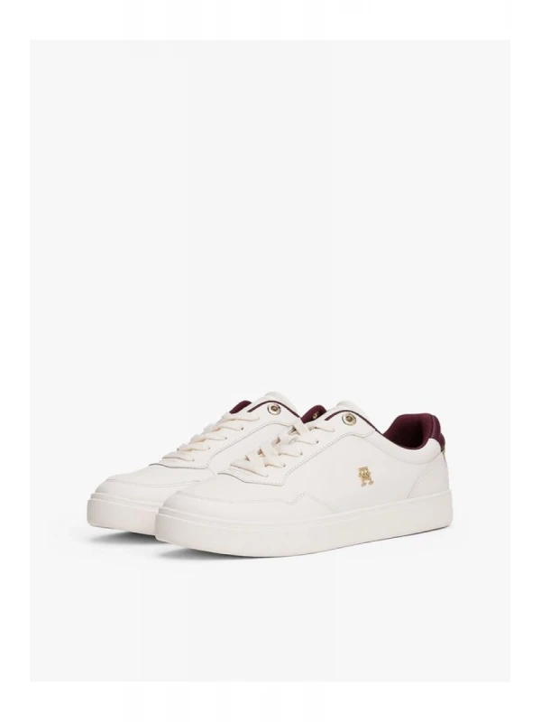 Tommy Hilfiger Elevated Court Sneaker BEYAZ