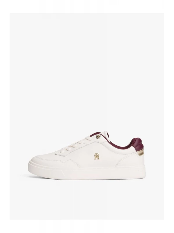 Tommy Hilfiger Elevated Court Sneaker BEYAZ