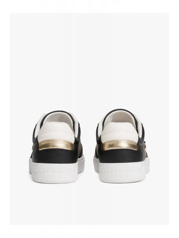 Tommy Hilfiger Elevated Court Sneaker SİYAH