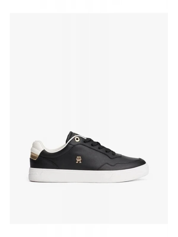 Tommy Hilfiger Elevated Court Sneaker SİYAH