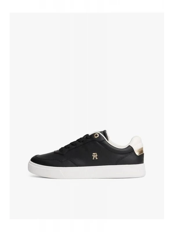 Tommy Hilfiger Elevated Court Sneaker SİYAH