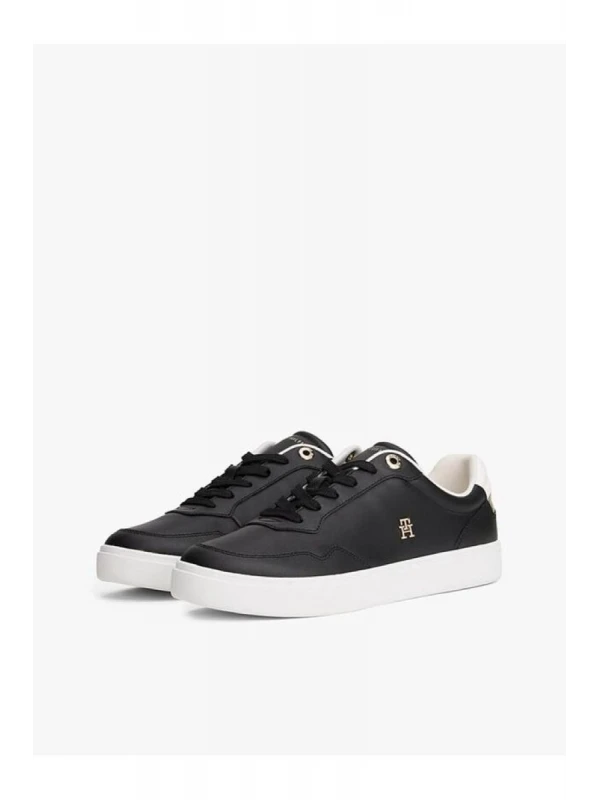 Tommy Hilfiger Elevated Court Sneaker SİYAH