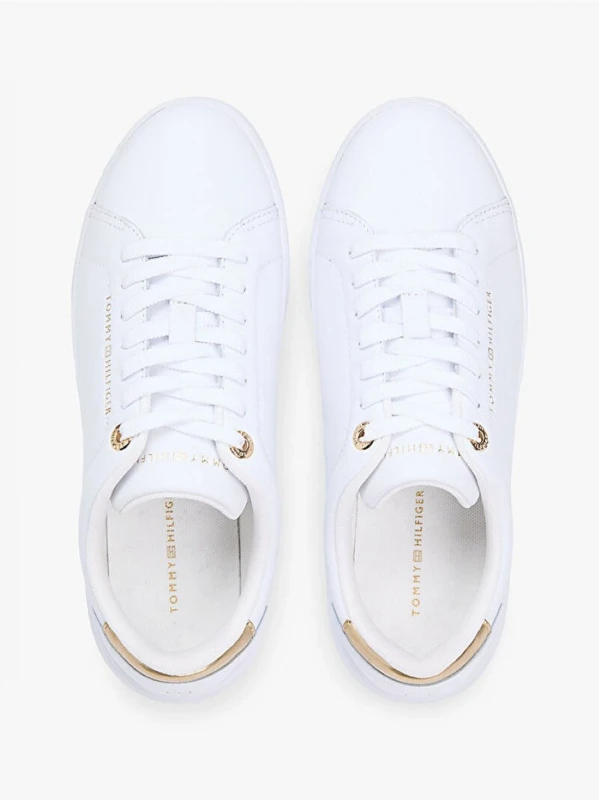Tommy Hilfiger Essential Chic Court Sneaker BEYAZ