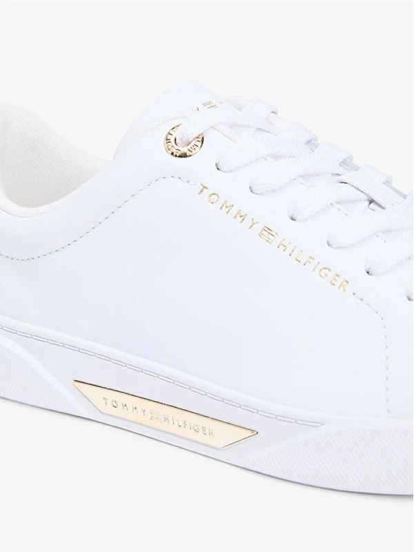 Tommy Hilfiger Essential Chic Court Sneaker BEYAZ