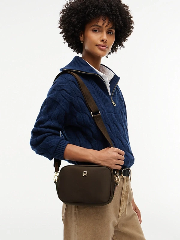 Tommy Hilfiger Popette Camera Bag KAHVE