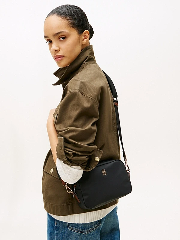 Tommy Hilfiger Popette Camera Bag SİYAH