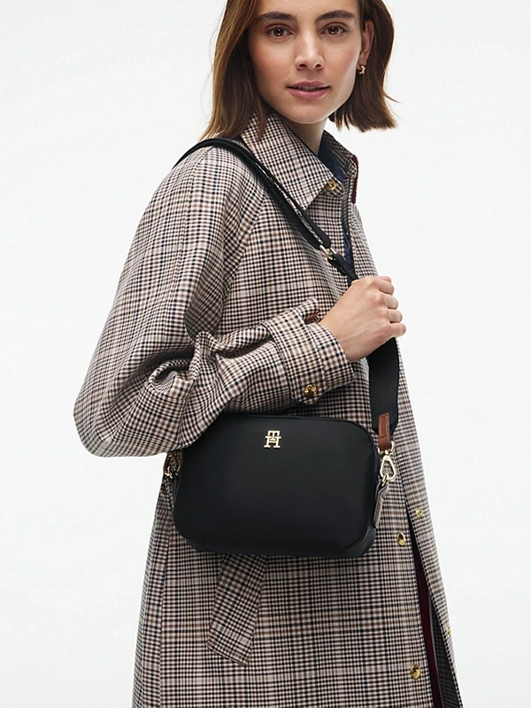 Tommy Hilfiger Popette Camera Bag SİYAH