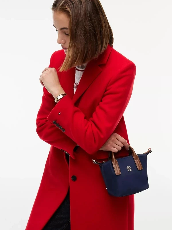 Tommy Hilfiger Popette Mıcro Tote LACİVERT