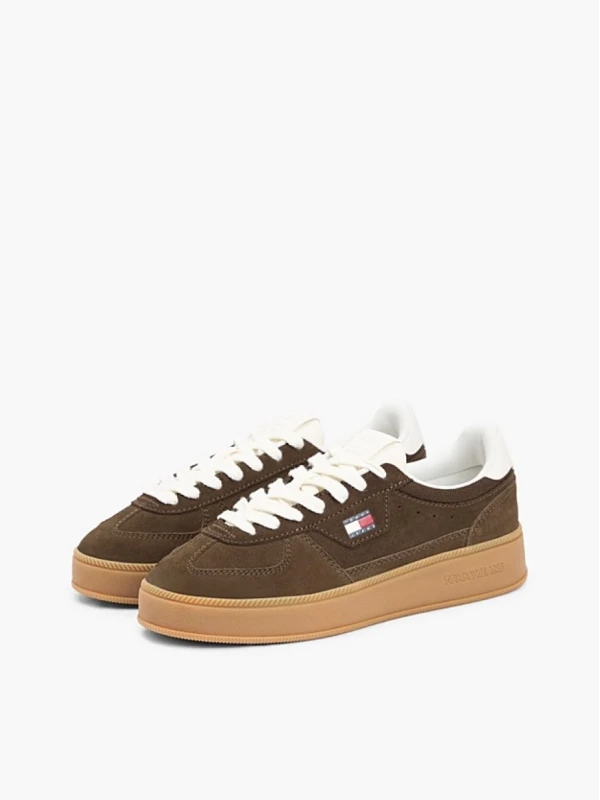 Tommy Hilfiger The Greenwich Edge Max Suede KAHVE