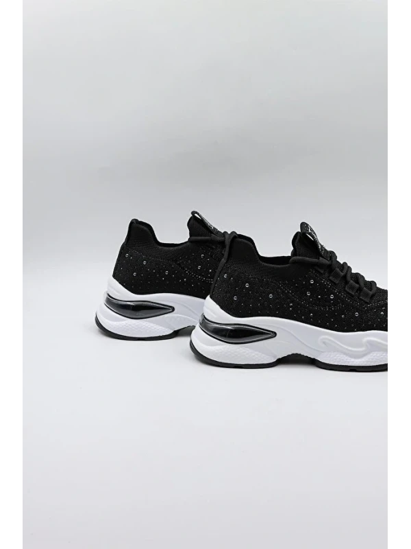 TRİKO ÖRGÜ KADIN SPOR SİYAH