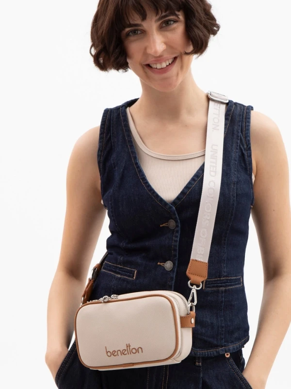 United Colors Of Benetton Kadın Çanta BEJ-CAMEL