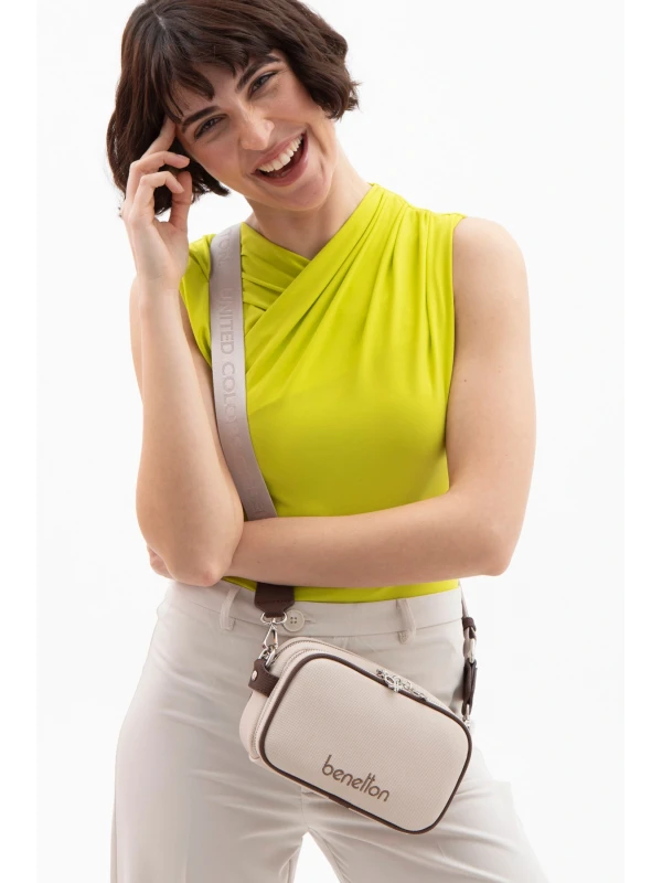 United Colors Of Benetton Kadın Çanta BEJ-KAHVE