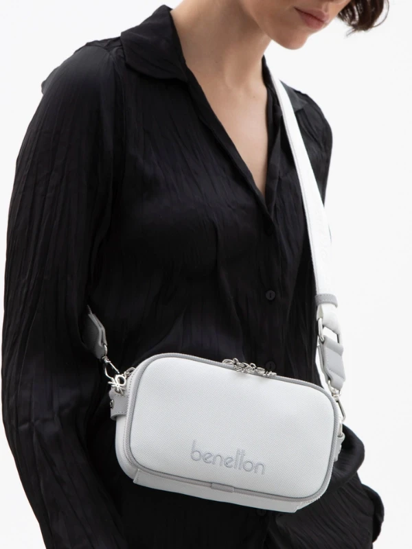 United Colors Of Benetton Kadın Çanta BEYAZ-GRİ