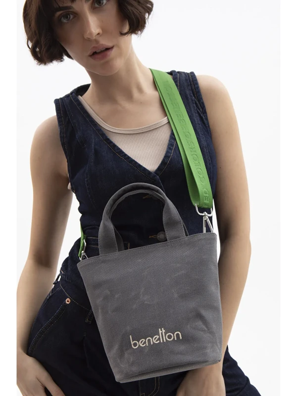 United Colors Of Benetton Kadın Çanta GRİ