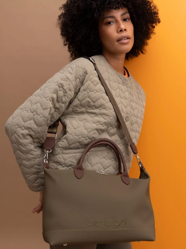 United Colors Of Benetton Kadın Çanta HAKİ-KAHVE