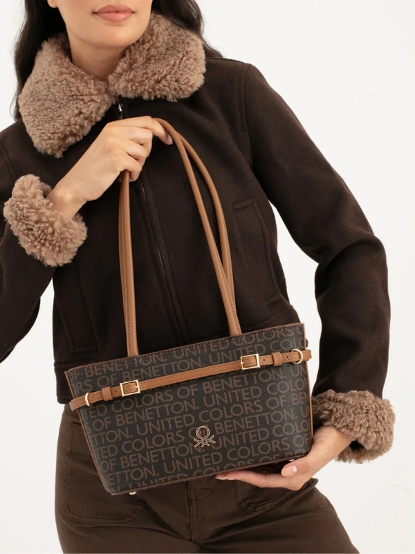 United Colors Of Benetton Kadın Çanta KAHVE-TABA