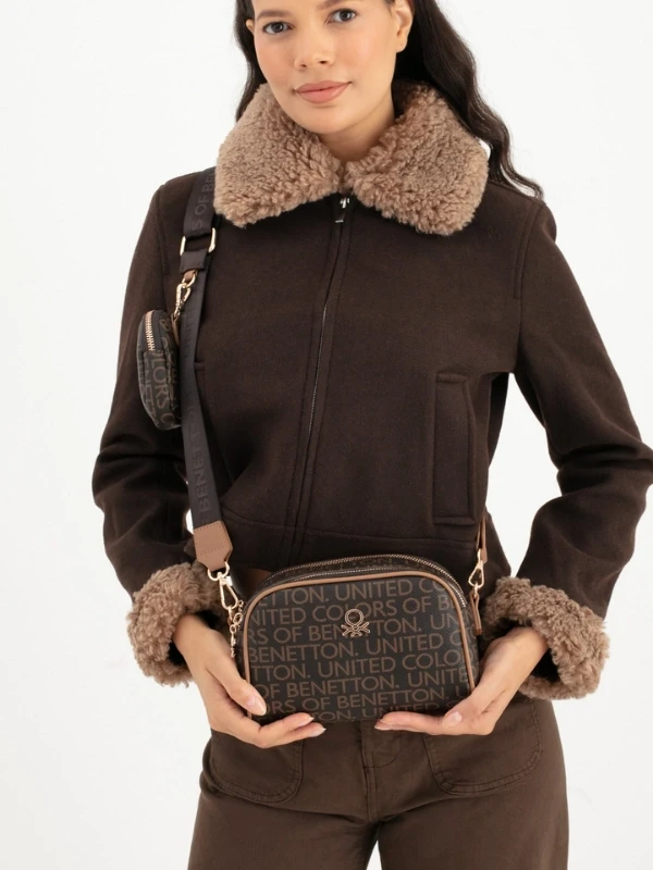 United Colors Of Benetton Kadın Çanta KAHVE-TABA