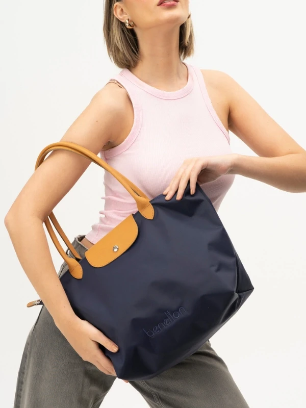 United Colors Of Benetton Kadın Çanta LACİVERT-CAMEL