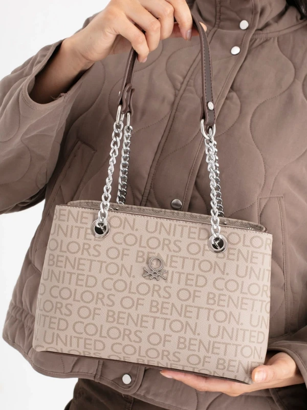 United Colors Of Benetton Kadın Çanta TAŞ-KAHVE