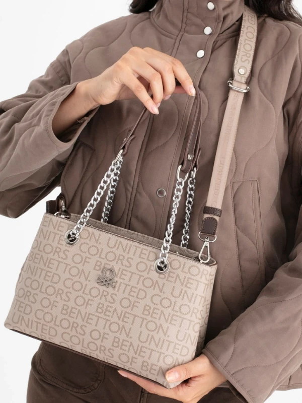 United Colors Of Benetton Kadın Çanta TAŞ-KAHVE