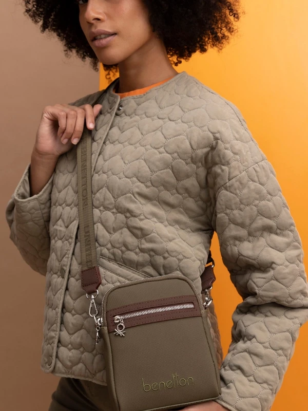 United Colors Of Benetton Kadın Çantası Bnt1440 HAKİ-KAHVE