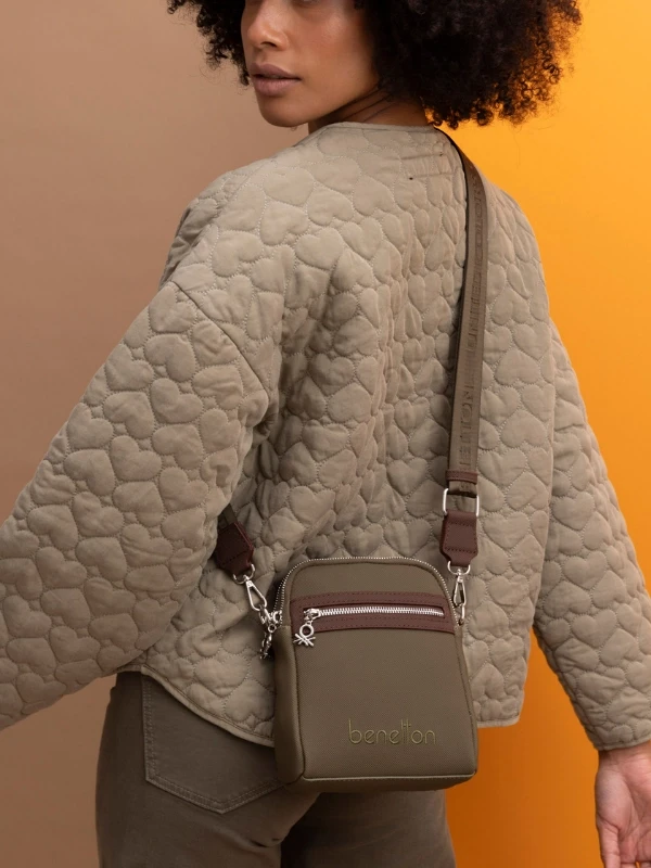 United Colors Of Benetton Kadın Çantası Bnt1440 HAKİ-KAHVE