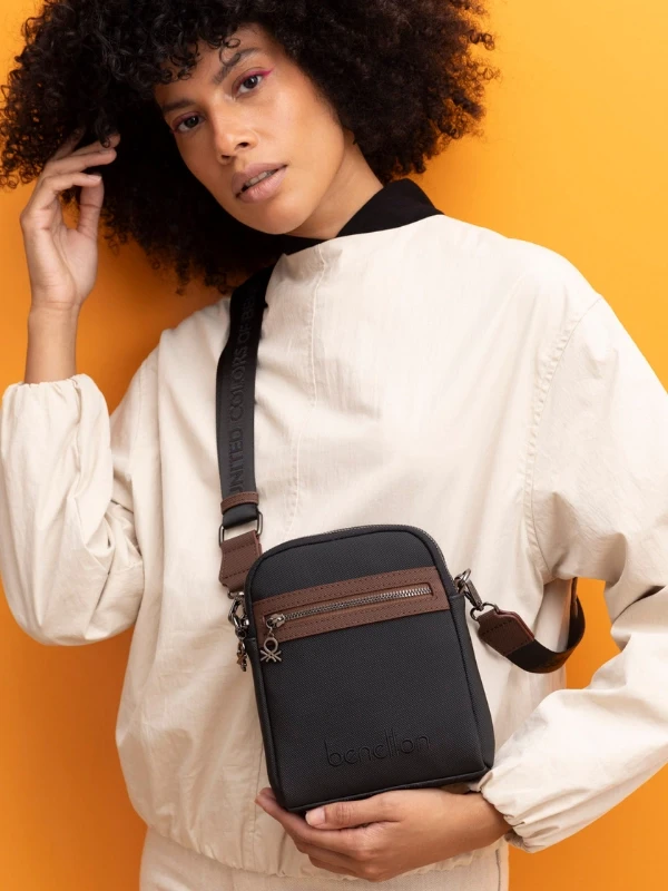 United Colors Of Benetton Kadın Çantası Bnt1440 SİYAH-KAHVE