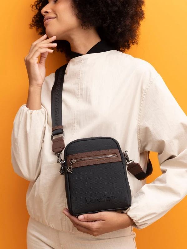 United Colors Of Benetton Kadın Çantası Bnt1440 SİYAH-KAHVE