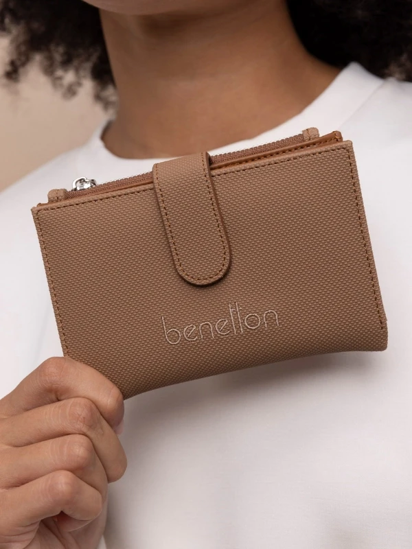 United Colors Of Benetton Kadın Cüzdan BNT1426 CAMEL