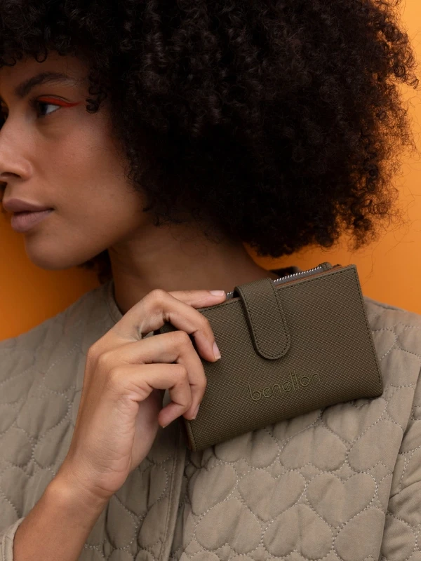 United Colors Of Benetton Kadın Cüzdan BNT1426 HAKİ