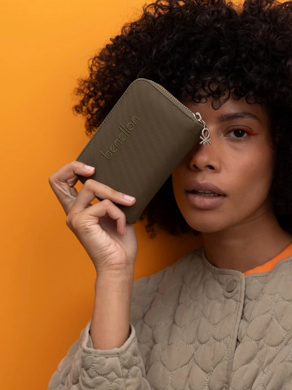 United Colors Of Benetton Kadın Cüzdan BNT1427 HAKİ