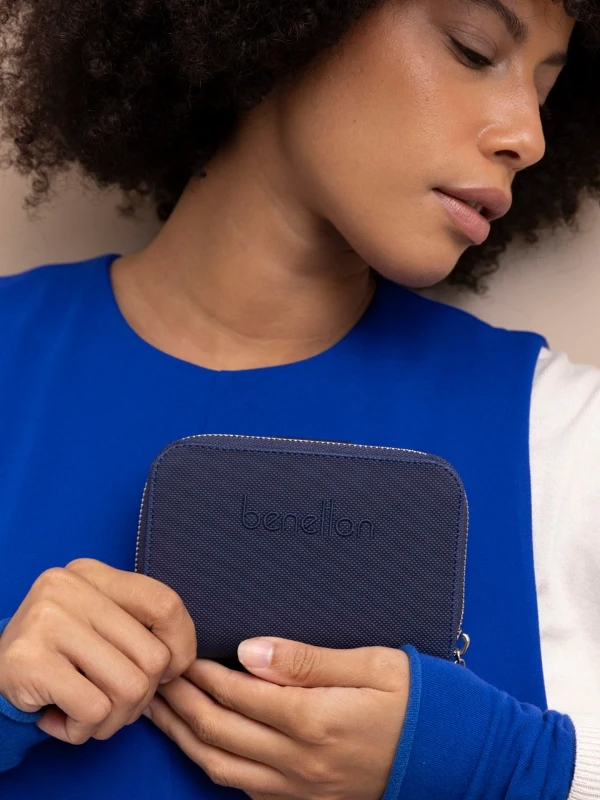 United Colors Of Benetton Kadın Cüzdan BNT1427 LACİVERT