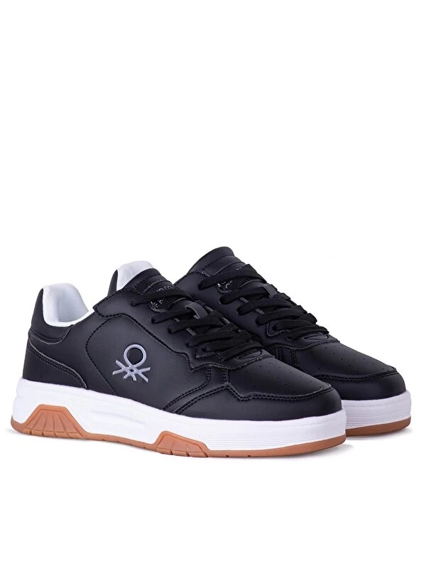 United Colors Of Benetton Yan Logo Detay Sneakers SİYAH