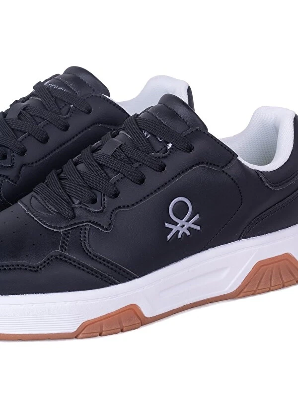 United Colors Of Benetton Yan Logo Detay Sneakers SİYAH