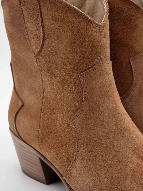 WESTERN SÜET DERİ BOT TABA